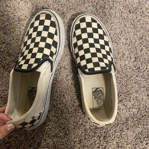 Checkered vans